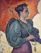 woman with a parasol Paul Signac